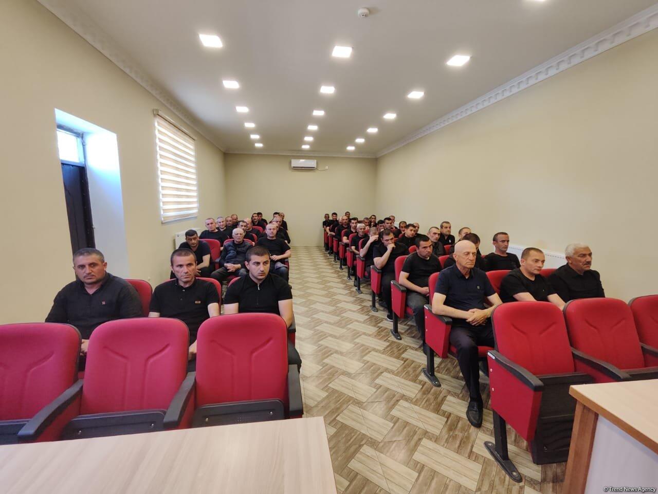 Əfv Sərəncamı 10 saylı cəzaçəkmə müəssisəsində 8 nəfərə şamil olundu