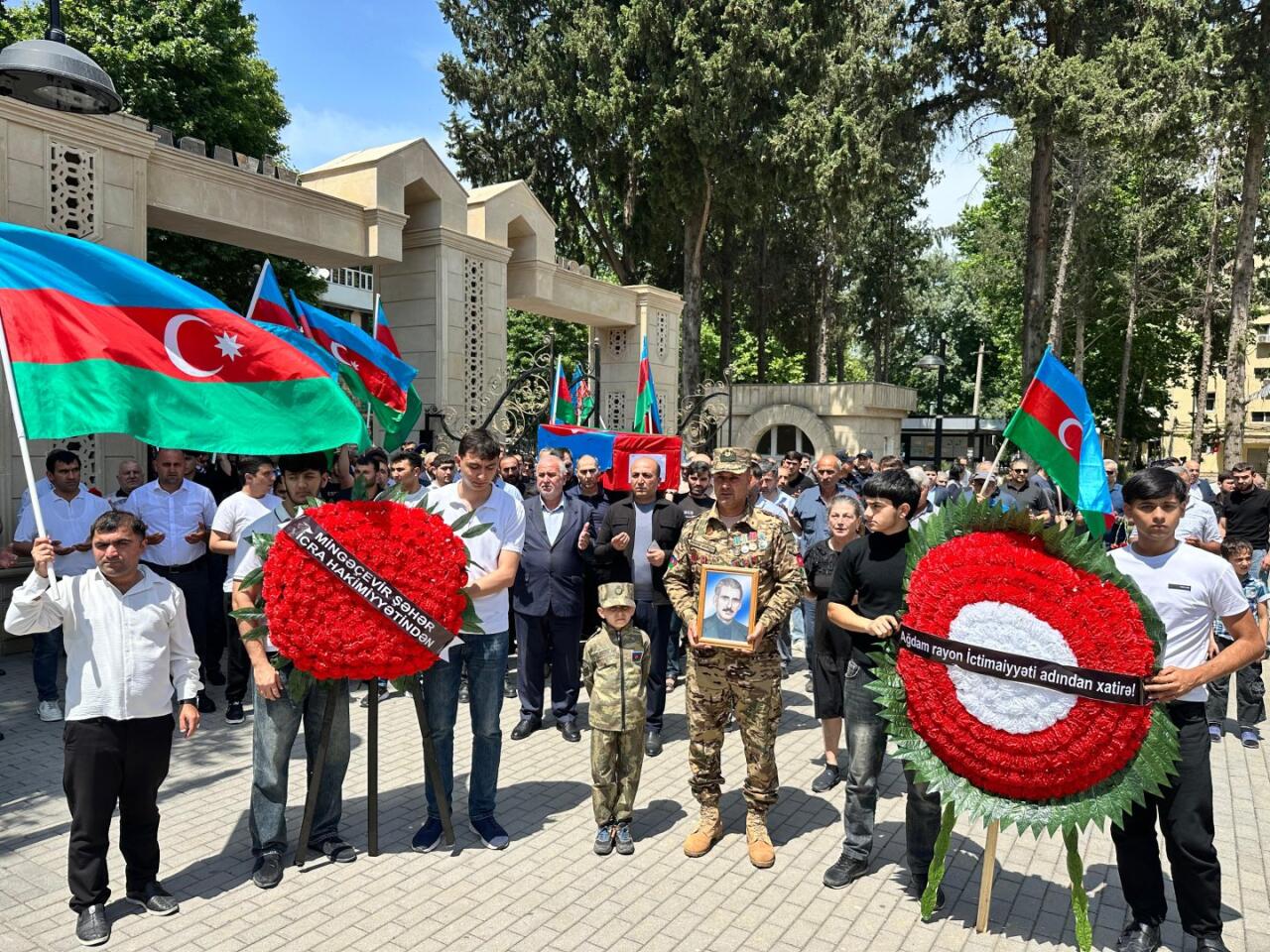 В Мингячевире захоронены останки шехида Первой Карабахской войны