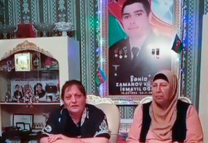 Şəhid anası yeni video yaydı