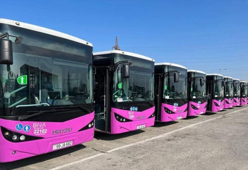 Sərnişinlərə avtobuslarla bağlı