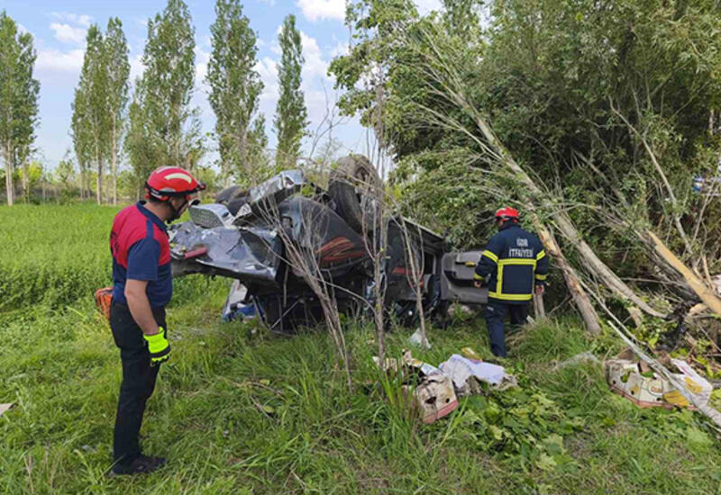 Жители Нахчывана попали в ДТП в Турции,