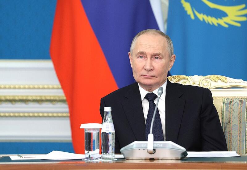 Владимир Путин направил Президенту Ильхаму Алиеву поздравительное письмо