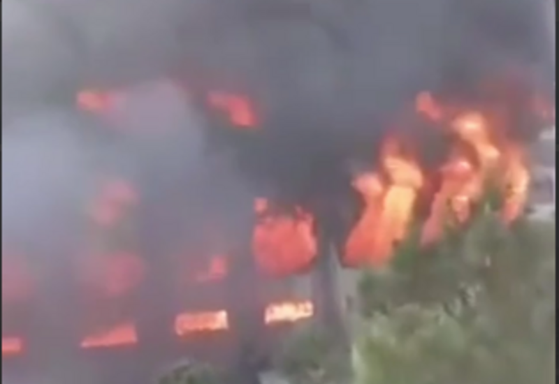 Взрыв на химзаводе в Китае