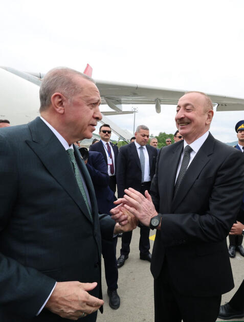 Президент Ильхам Алиев и Реджеп Тайип Эрдоган приняли участие в церемонии открытия Лачинского международного аэропорта