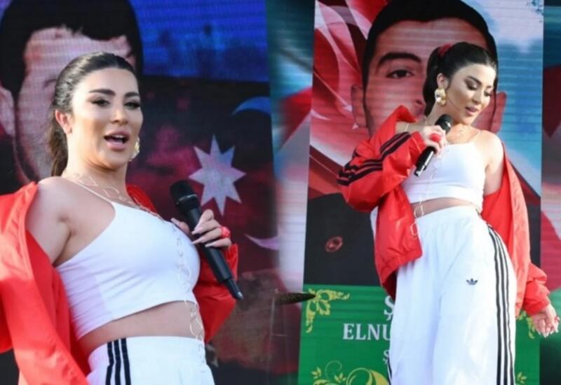 Şəhid fotolarının qarşısındakı rəqsi tənqid edildi