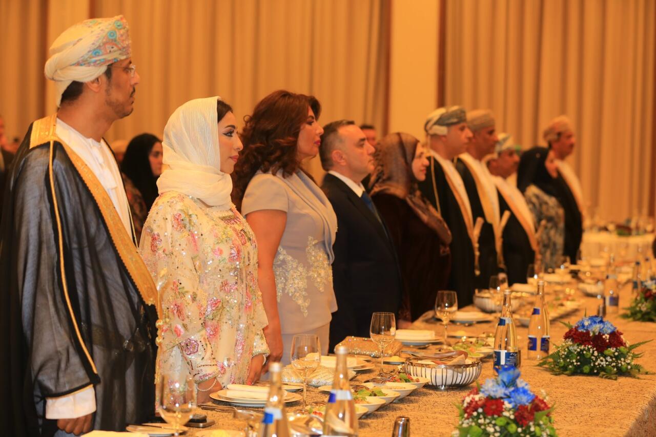 Omanda Azərbaycan Respublikasının Müstəqillik Günü münasibətilə rəsmi qəbul keçirilib