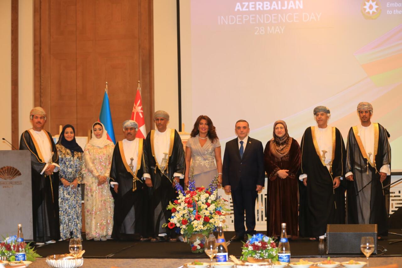 Omanda Azərbaycan Respublikasının Müstəqillik Günü münasibətilə rəsmi qəbul keçirilib