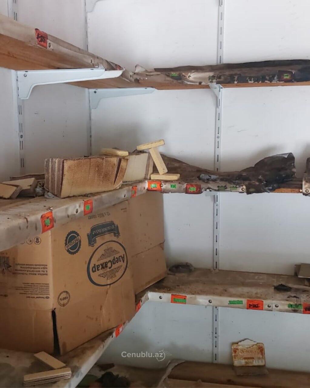 Lənkəranda marketdə partlayış olub, xəsarət alan var
