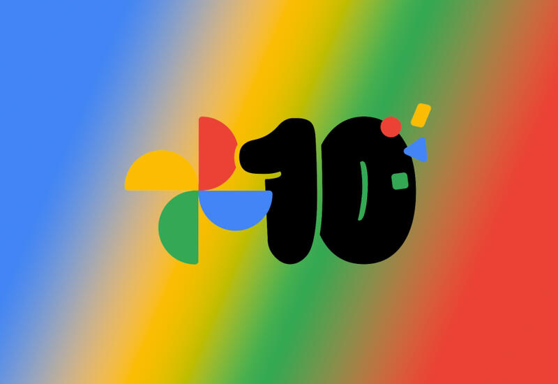 Google Фото празднует 10 лет