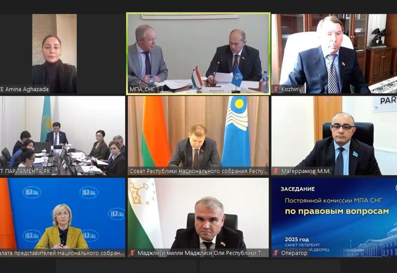 Депутаты Милли Меджлиса приняли участие в заседаниях комиссий ПА СНГ