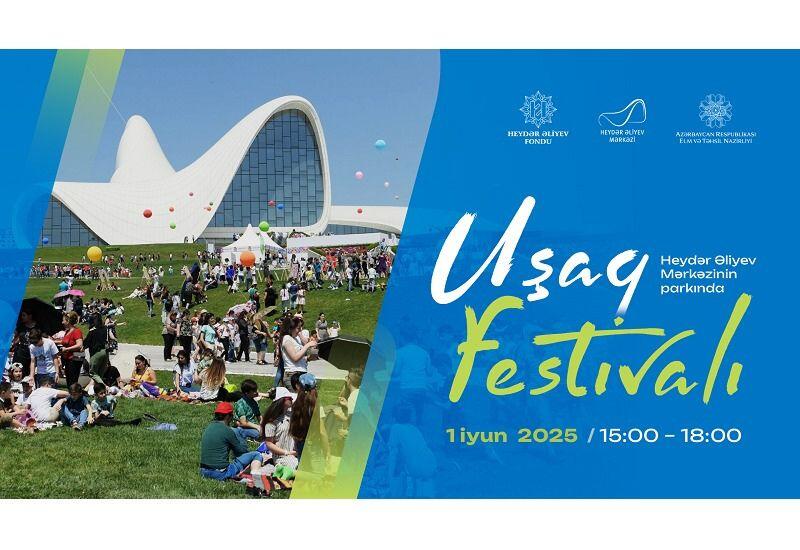 Heydər Əliyev Mərkəzinin parkında Uşaq festivalı təşkil olunacaq