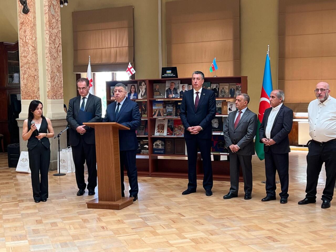 Книжная культура Азербайджана представлена в Грузии