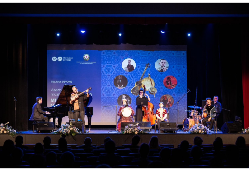 Latviyada “Konstitusiya və Suverenlik İli” çərçivəsində konsert keçirilib