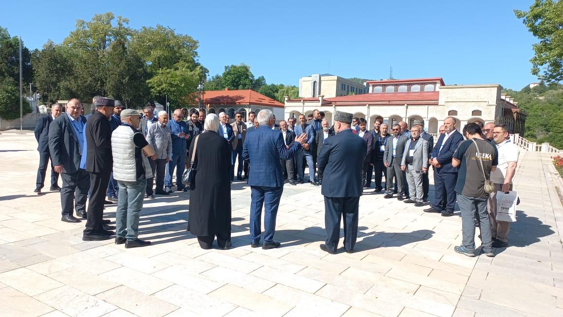 Türkiyə və Gürcüstandan olan din xadimləri Şuşa şəhəri ilə tanış olublar