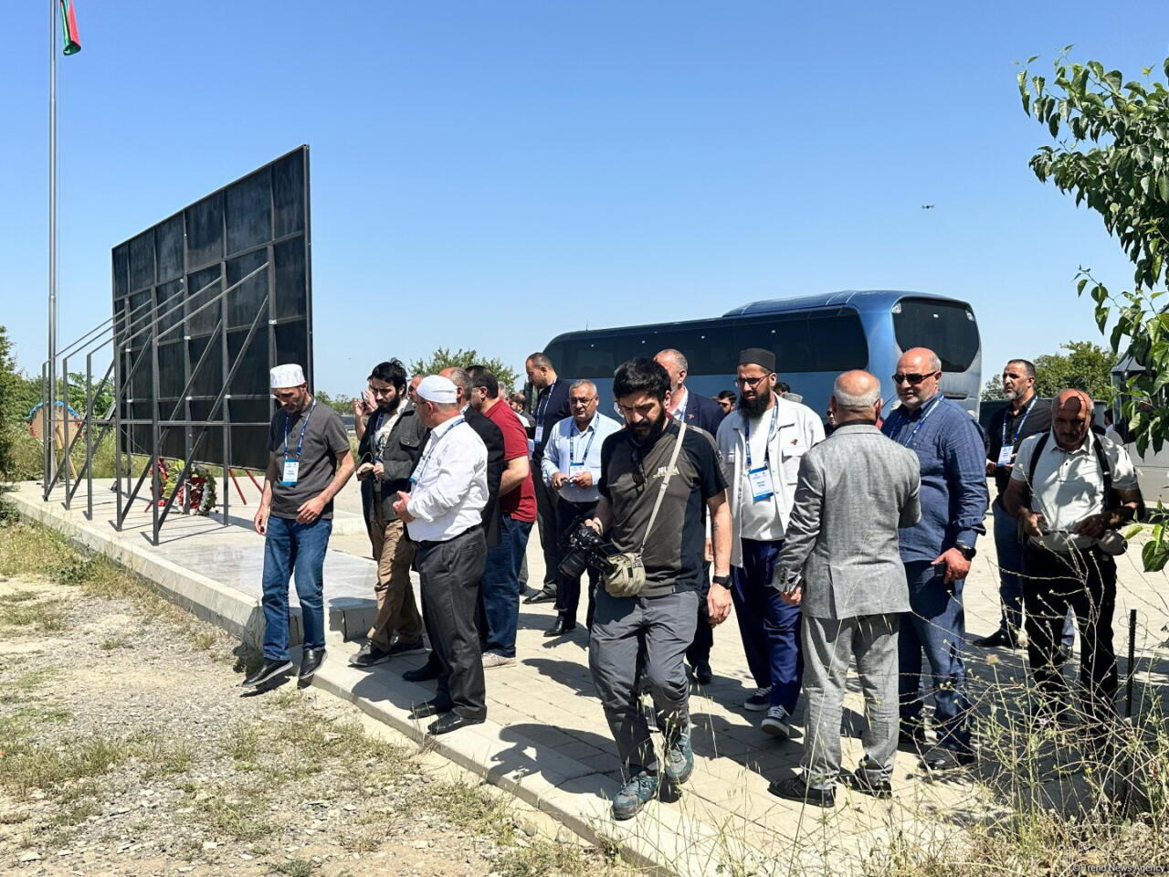 Türkiyə və Gürcüstandan olan din xadimləri Ağdamda səfərdədilər