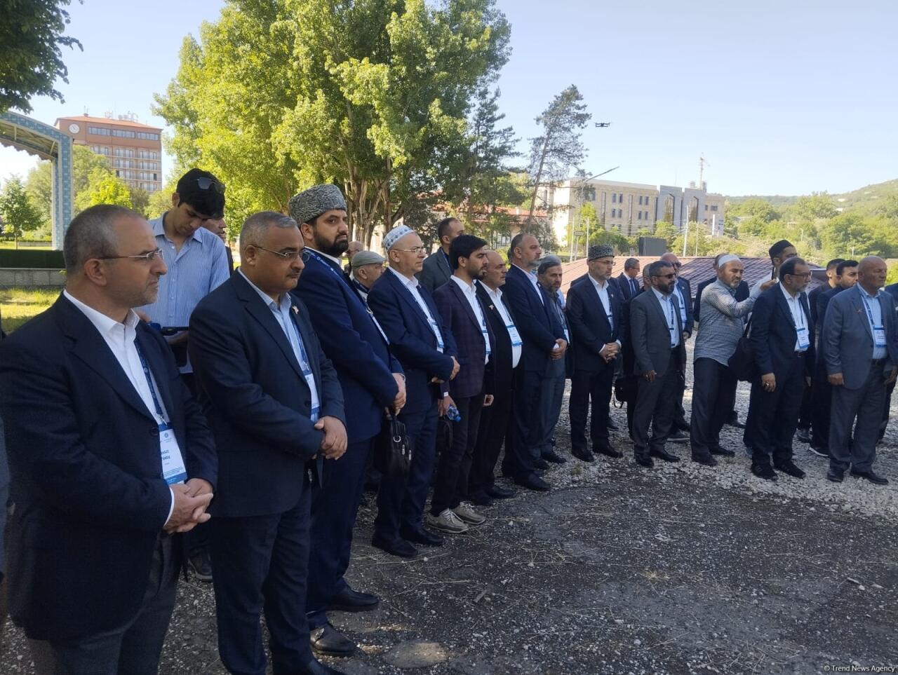 Türkiyə və Gürcüstandan olan din xadimləri Şuşa şəhəri ilə tanış olublar