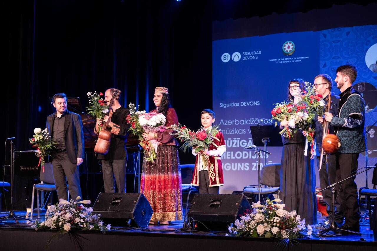 Latviyada “Konstitusiya və Suverenlik İli” çərçivəsində konsert keçirilib