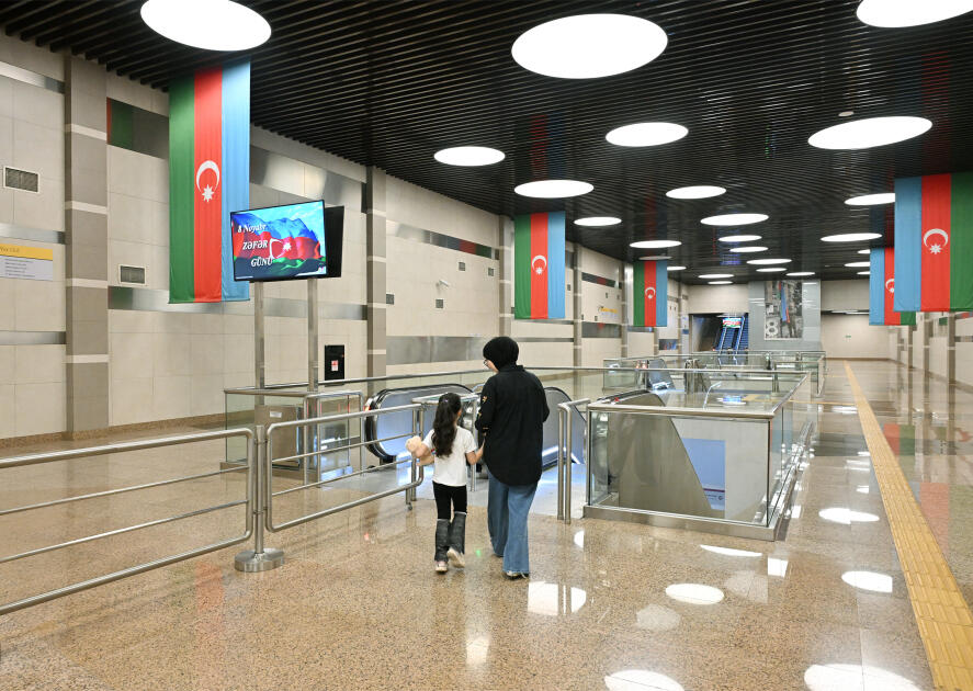 Добро пожаловать в Бакинский метрополитен: станция «8 Ноября»