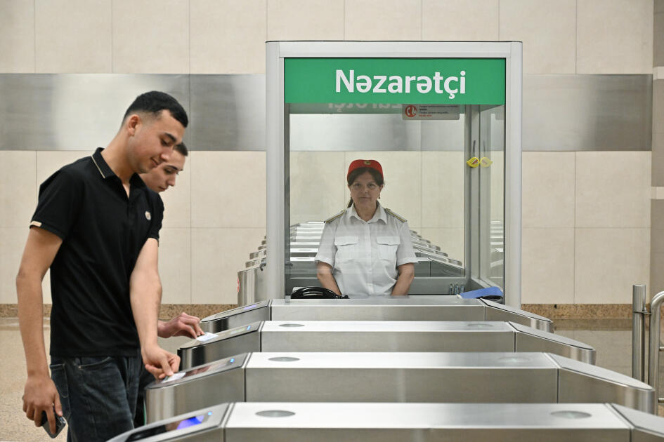 Добро пожаловать в Бакинский метрополитен: станция «8 Ноября»