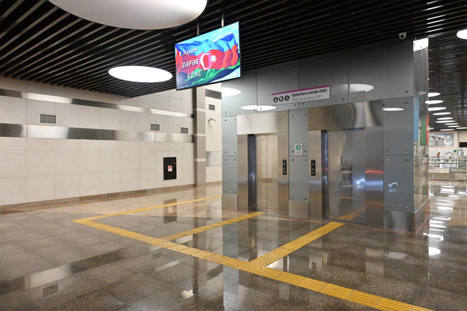 Добро пожаловать в Бакинский метрополитен: станция «8 Ноября»
