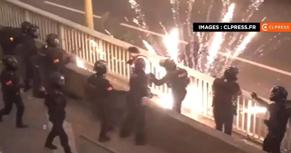 Массовые беспорядки и вандализм в Париже: сотни задержанных