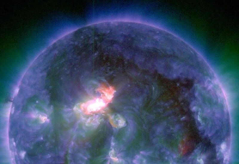 Крупнейший в 2025 году выброс массы на Солнце
