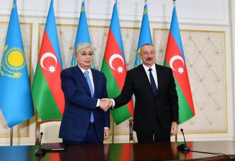 Prezident İlham Əliyev: Qazaxıstanla əlaqələrimizin hazırkı səviyyəsi məmnunluq doğurur