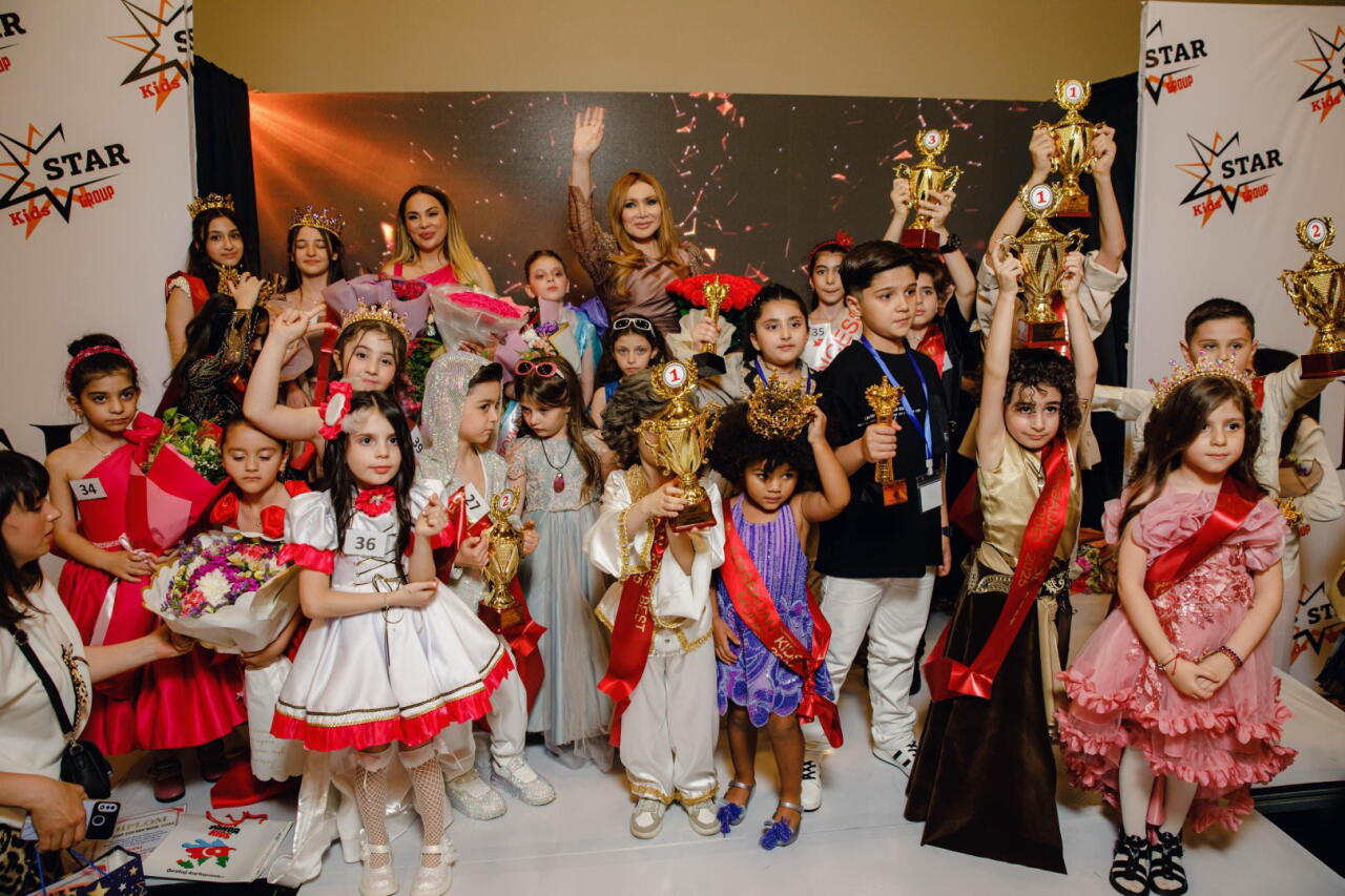 Детская мода, блеск и таланты на подиуме Azerbaijan Kids Best Model