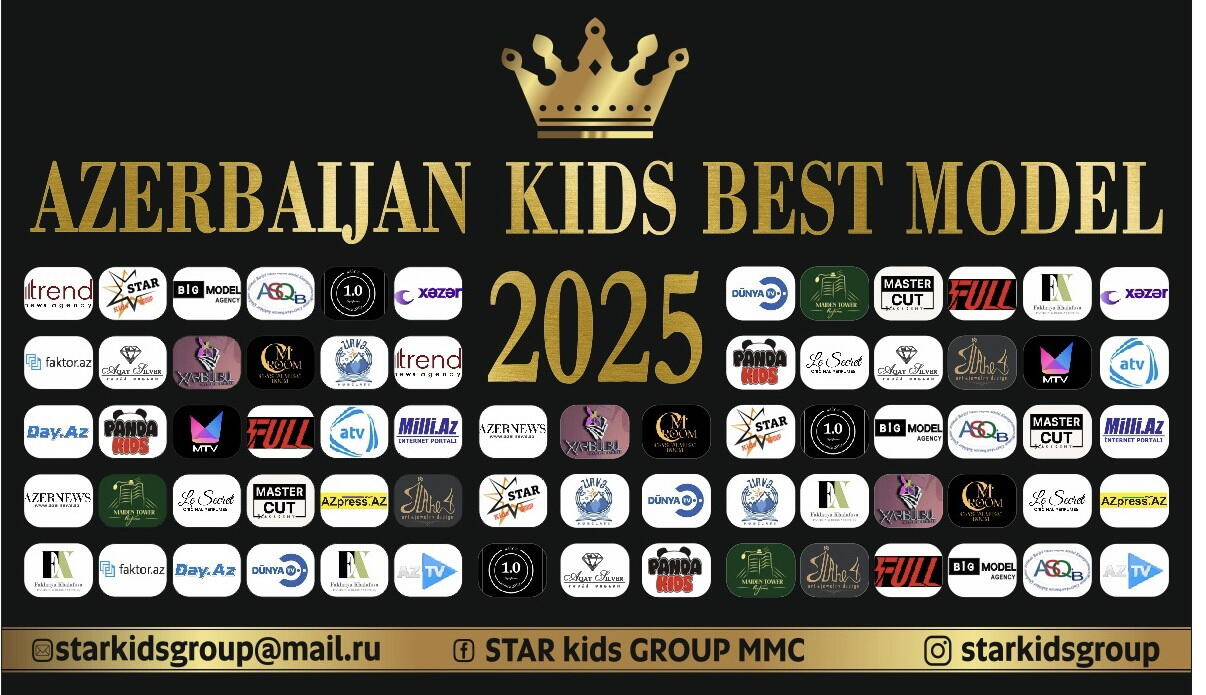 Детская мода, блеск и таланты на подиуме Azerbaijan Kids Best Model