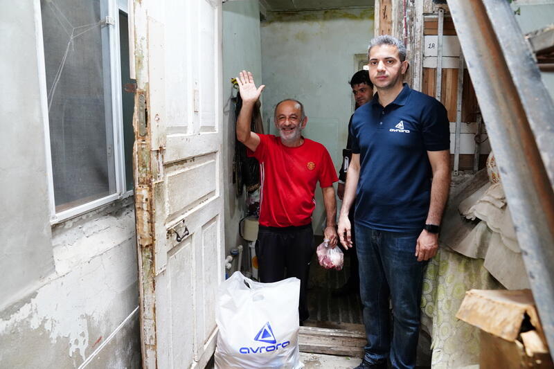 Avrora Qrup Qurban Bayramı münasibətilə yardım aksiyası keçirib
