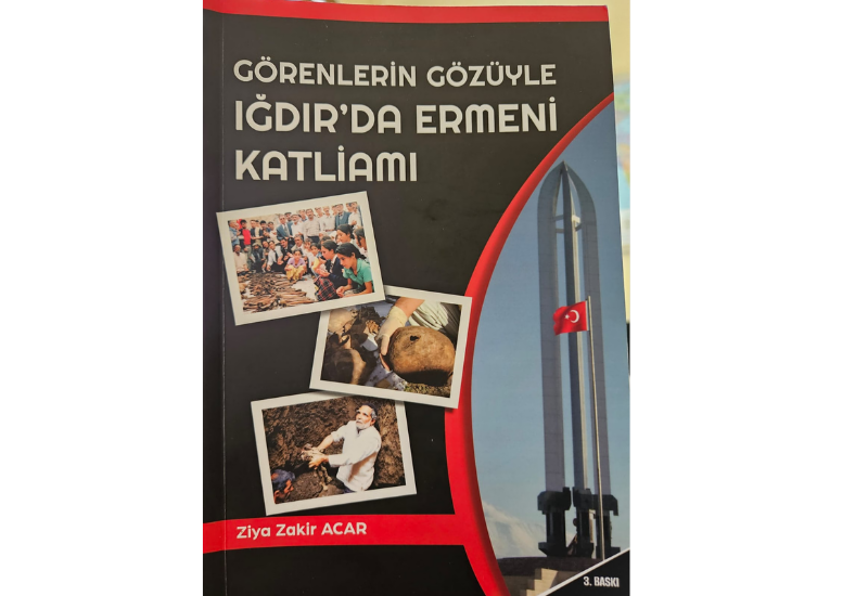 Türkiyədə “Görənlərin gözü ilə İğdırda erməni qətliamı” kitabı işıq üzü görüb