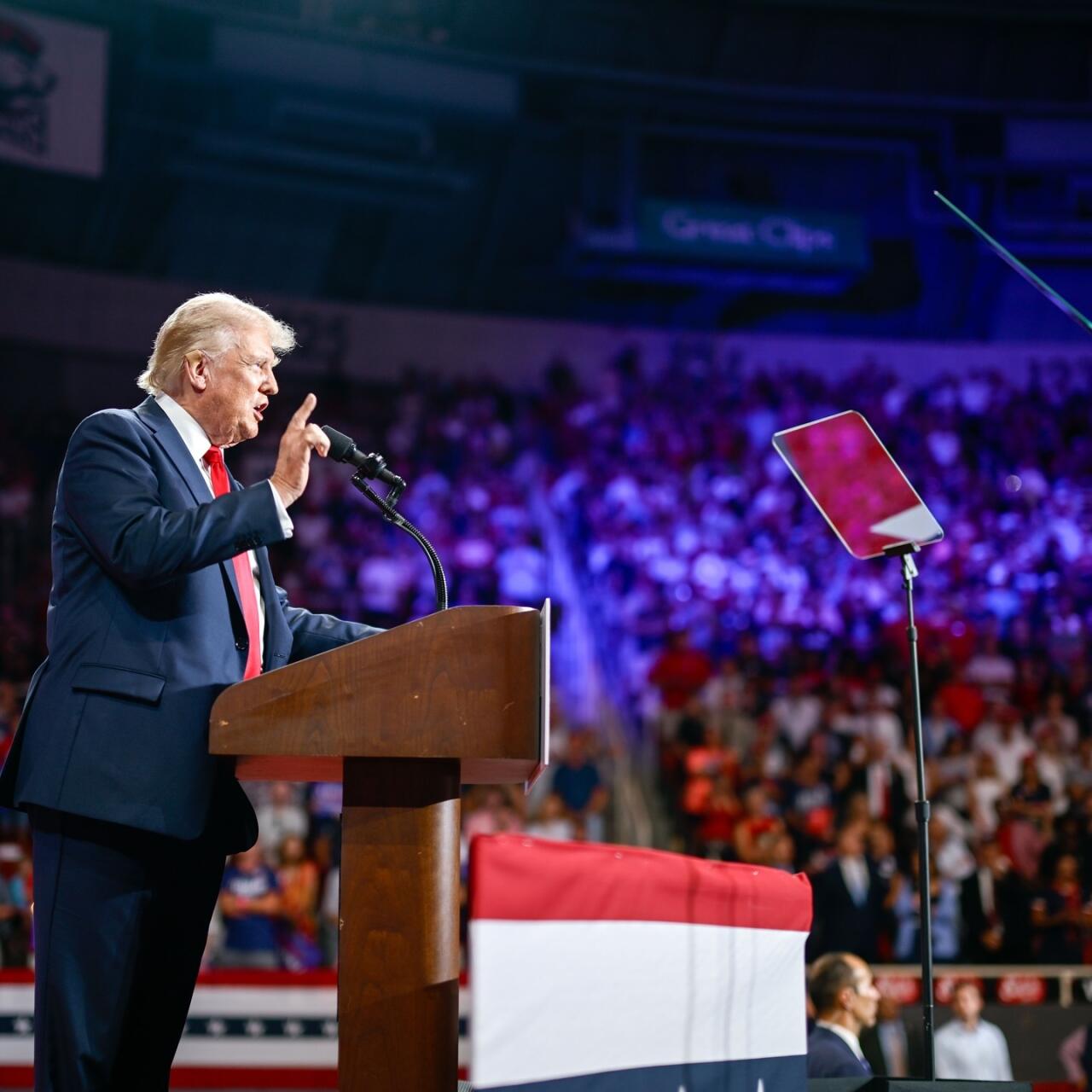 Tramp Prezident İlham Əliyevin “lll Şuşa Qlobal Media Forumu”ndakı çıxışından paylaşım edib