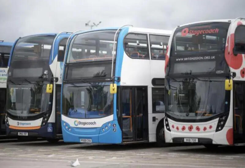 Şotlandiyada avtobus sürücüləri altı həftəlik tətilə başlayıb