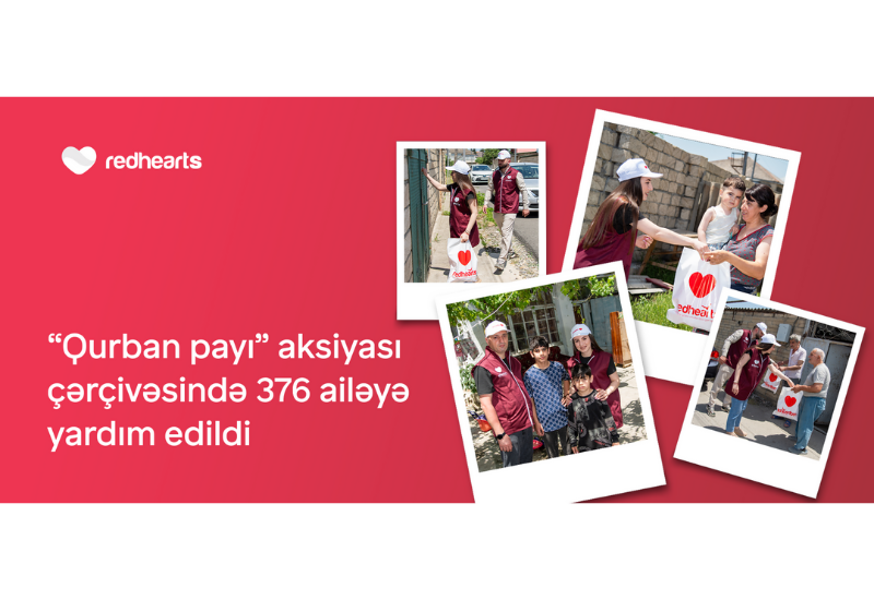 376 семьям оказана помощь в рамках акции «Qurban payı»