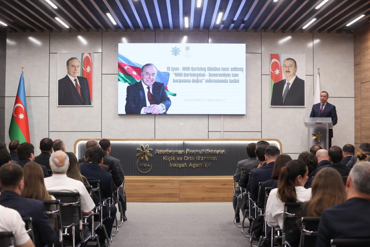 KOBİA-da 15 iyun – Milli Qurtuluş Günü ilə bağlı tədbir keçirilib