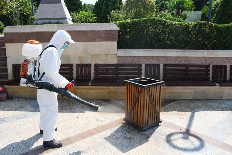 Paytaxtda növbəti geniş təmizlik işləri aparılıb