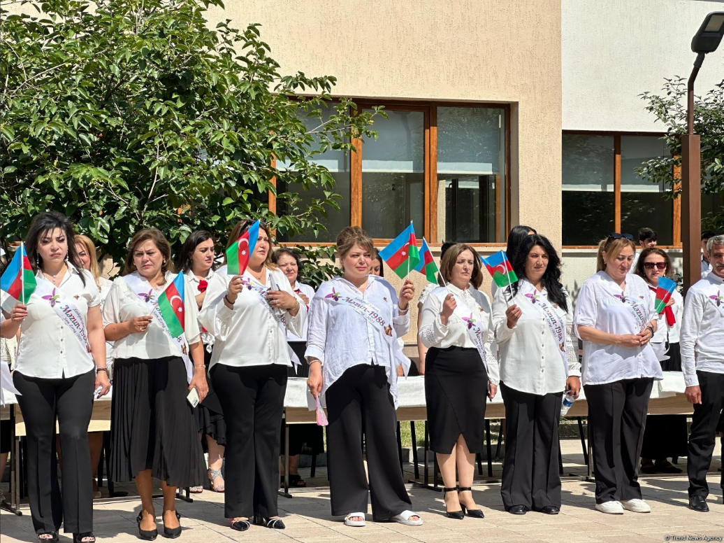 Xankəndidə 37 ildən sonra “Son zəng” çalındı