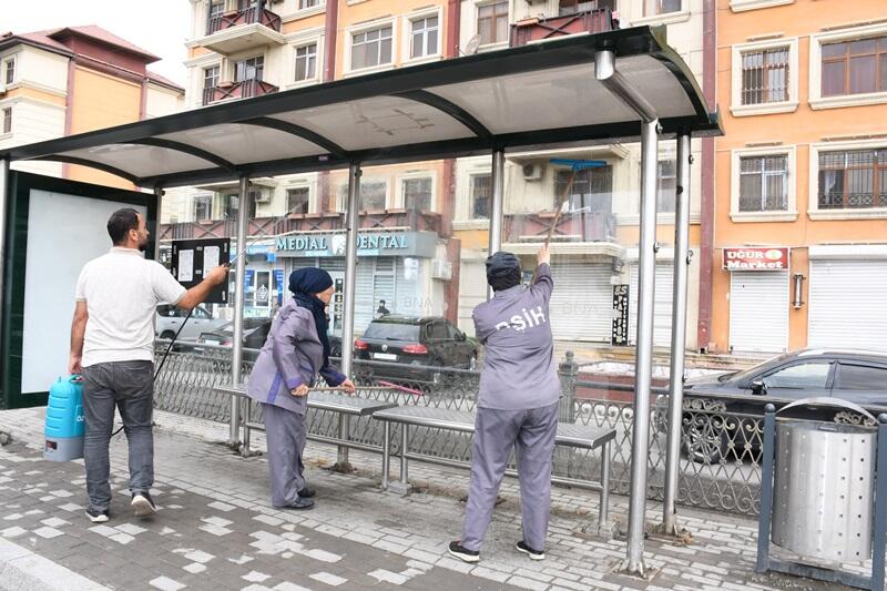 Paytaxtda növbəti geniş təmizlik işləri aparılıb