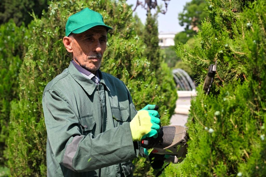 Paytaxtda növbəti geniş təmizlik işləri aparılıb