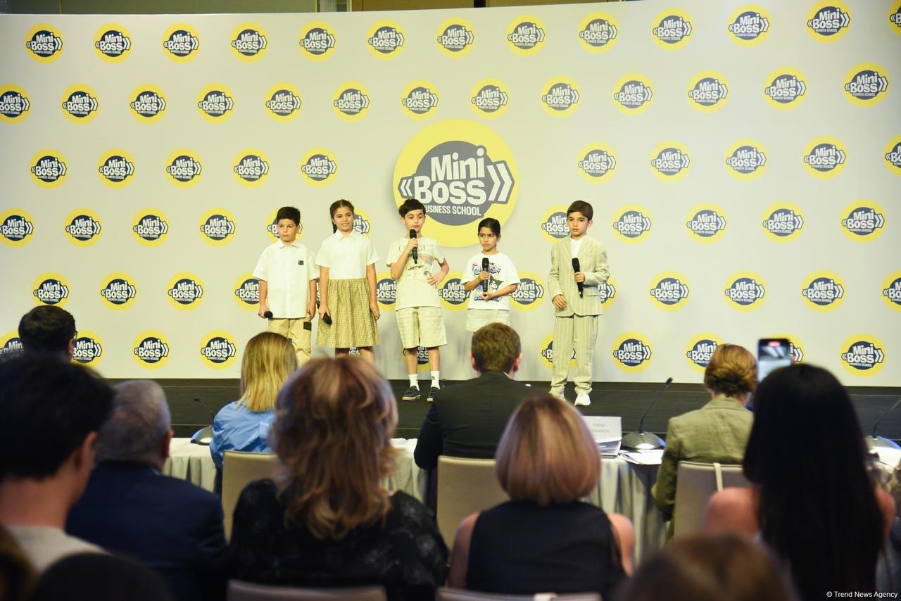 Состоялся V Национальный чемпионат стартапов среди учащихся Miniboss Business School Baku