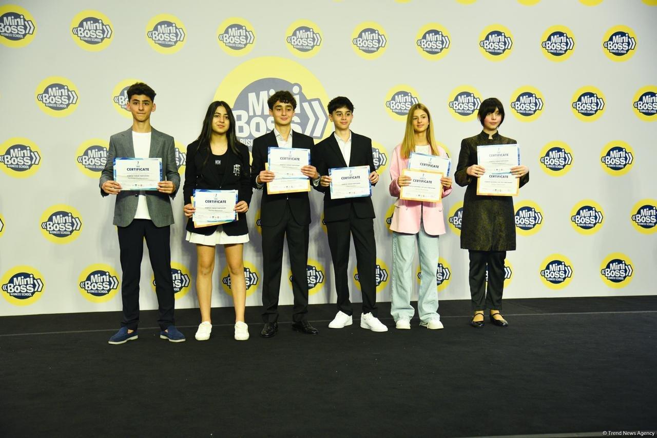 Состоялся V Национальный чемпионат стартапов среди учащихся Miniboss Business School Baku