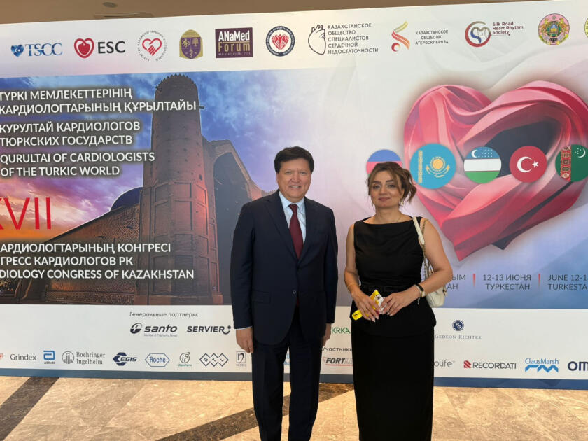 Azərbaycan Qazaxıstanda keçirilən Türk Dövlətləri Kardioloqlarının II Qurultayında təmsil olunub