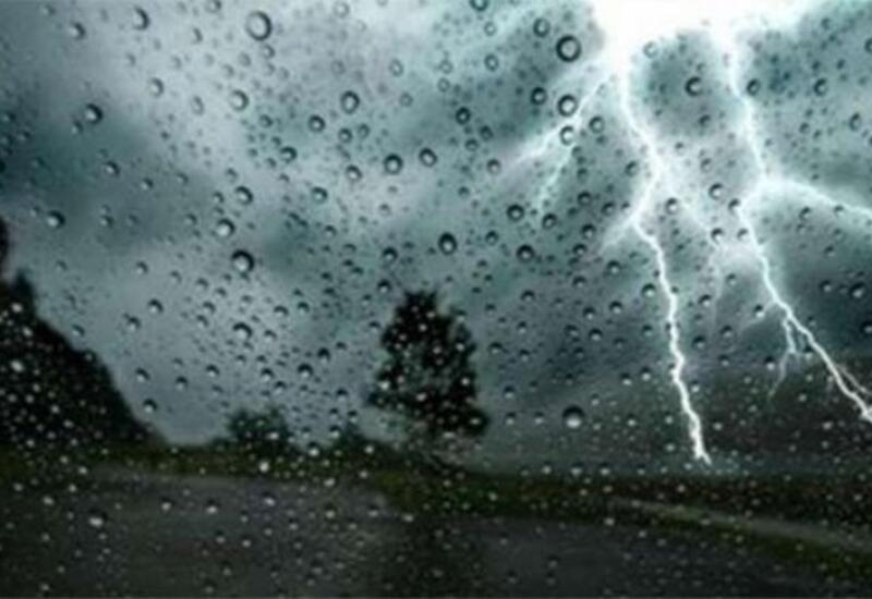 Azərbaycanın qərb rayonlarına güclü dolu yağıb