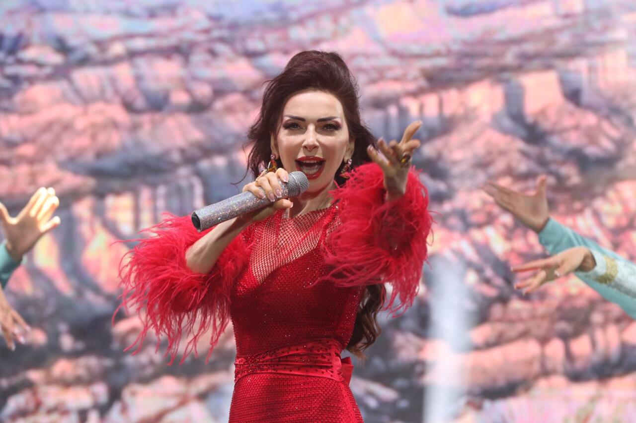 Heydər Əliyev Mərkəzinin parkında Milli Qurtuluş Günü münasibəti ilə konsert olub