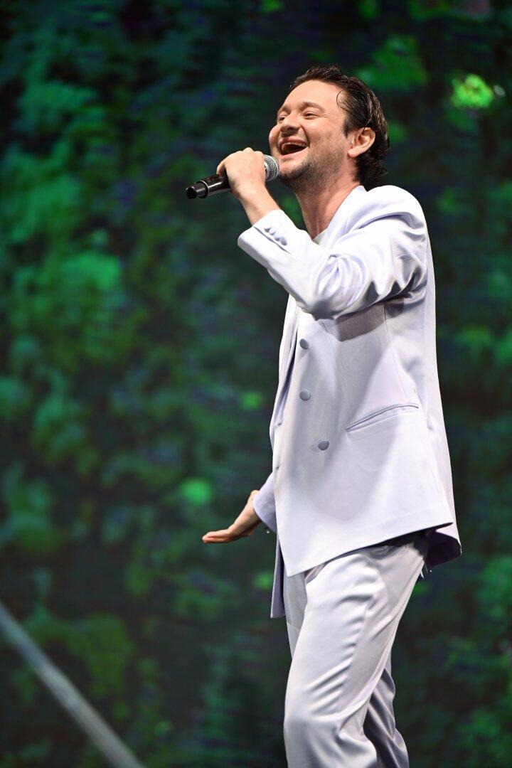 Heydər Əliyev Mərkəzinin parkında Milli Qurtuluş Günü münasibəti ilə konsert olub