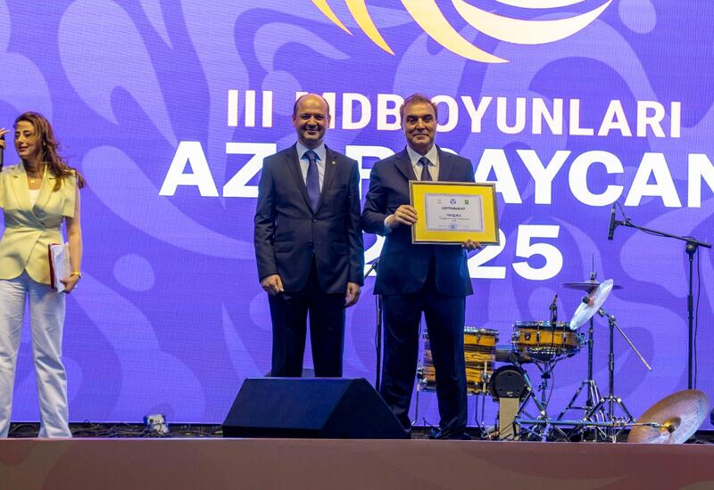 Gəncənin MDB-nin idman paytaxtı seçilməsi münasibətilə sertifikatın təqdimetmə mərasimi keçirilib