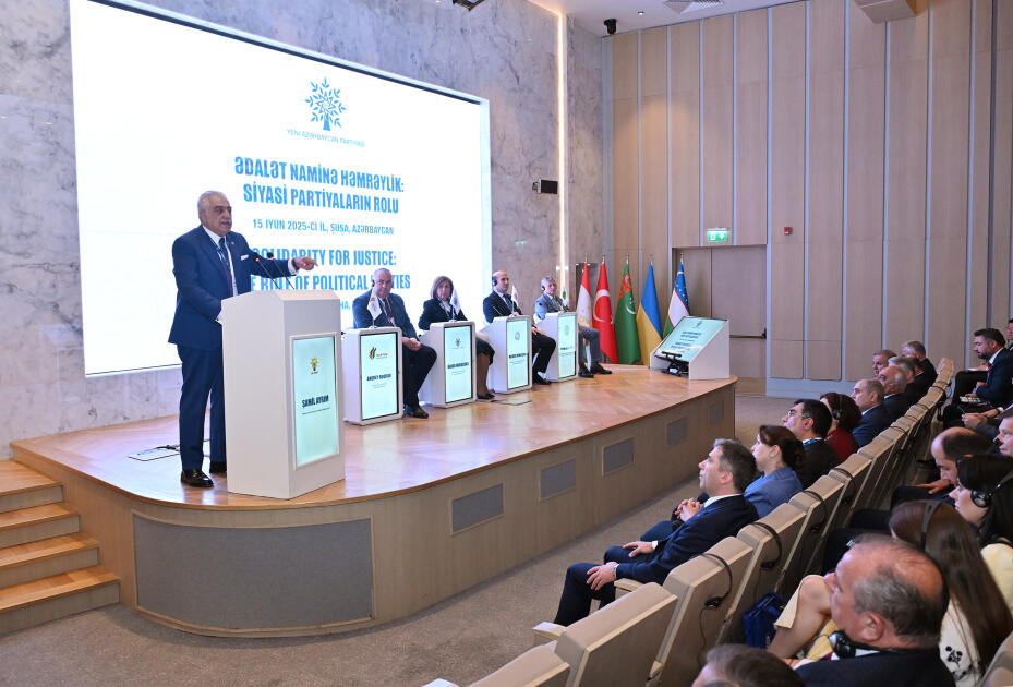 Şuşada “Yeni dünya nizamı: geosiyasi aspektlər və qlobal çağırışlar” mövzusunda beynəlxalq konfrans keçirilib