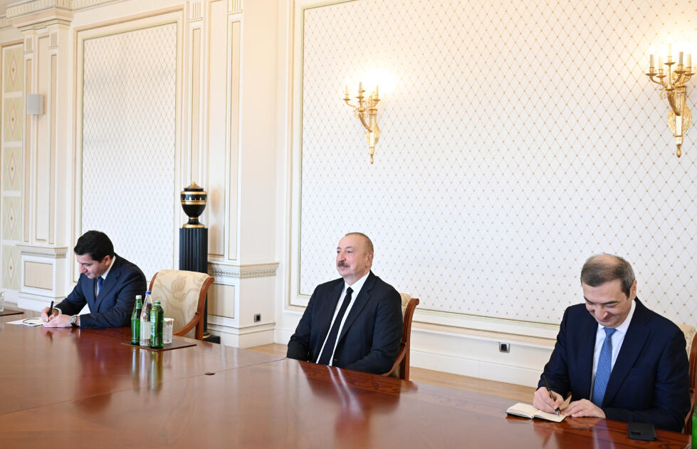 Президент Ильхам Алиев принял председателя Ассамблеи Северной Македонии