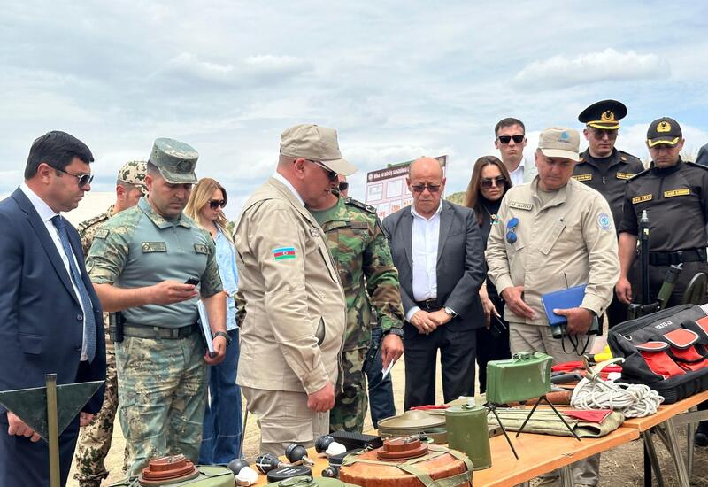 В Ханкенди прошло заседание по вопросам очистки от мин и неразорвавшихся боеприпасов