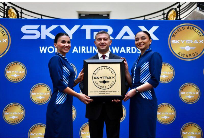 Skytrax вновь признал AZAL лучшей региональной авиакомпанией Центральной Азии и СНГ